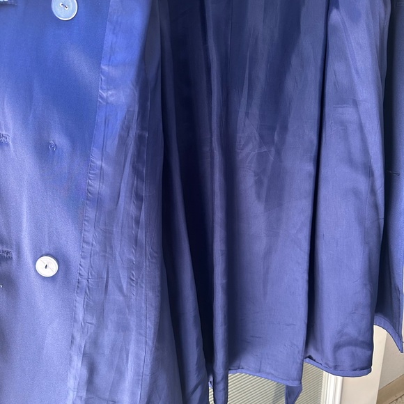INC International Concepts Trench Coat Womens L - Picture 5 of 5